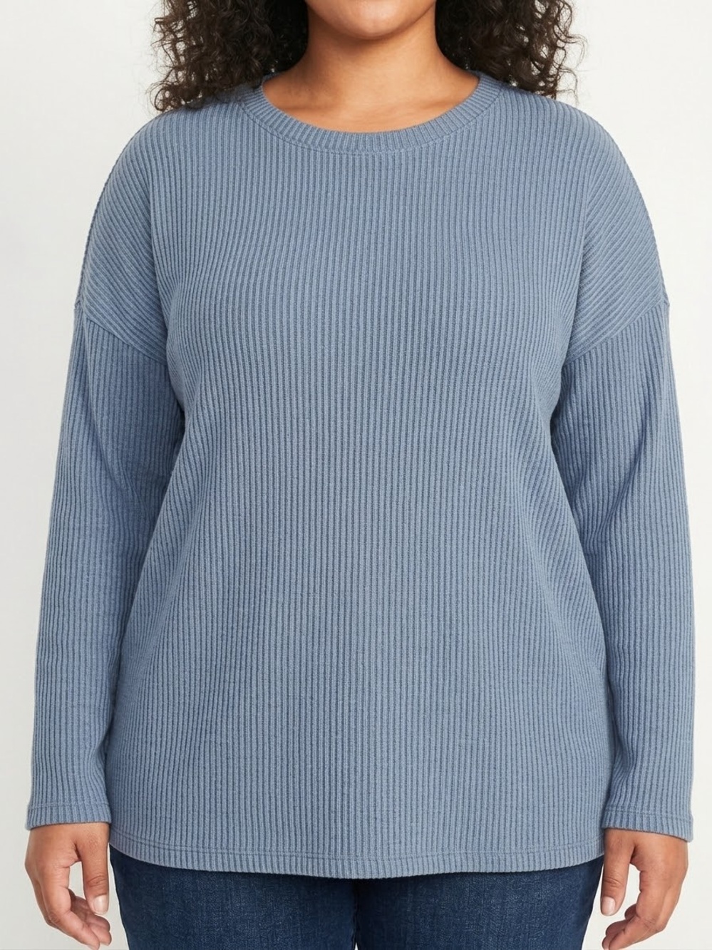 Maurices Ribbed Long-Sleeve